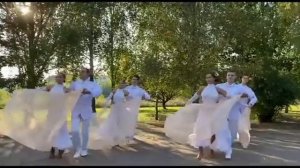 Вальс «Родина» (Народный ансамбль бального танца «Пролисок» (уличное выступление).