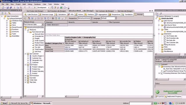 MS-Analysis Services 2008 Part III смотреть онлайн