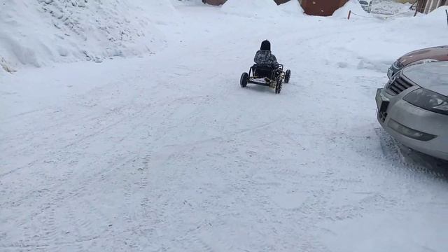 самодельный детский багги, полный привод смотреть онлайн
