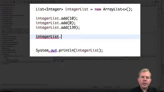 Java collections 02 arraylist смотреть онлайн