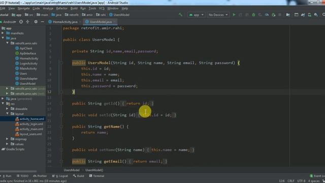 Retrofit Android Tutorial - Part 6 | Fetch All Users On Recyclerview смотреть онлайн