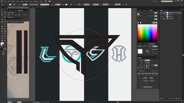 Logo Design Process In Adobe illustrator | Creating Multiple Logo's Design In Adobe Illustrator смотреть онлайн