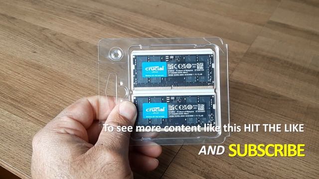 Crucial RAM 32GB Kit (2x16GB) DDR5 4800MHz