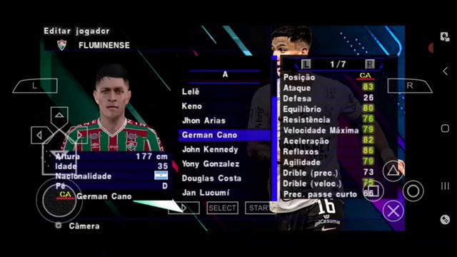 EFOOTBALL PES 2024 PPSSPP PATCH SUL-AMERICANO TODOS OS TIMES ATUALIZADOS PARA ANDROID PSP смотреть онлайн
