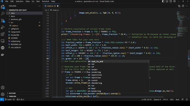 Episode 3: Clockwise Color Wheel | Generative Art in Rust | Electro Cat Studios смотреть онлайн