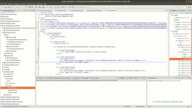 Java Spring Framework 5 - Build a Web App step by step. Part 54. First CRUD смотреть онлайн