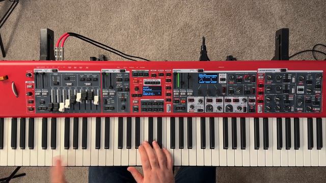 Nord Stage 4 - Building a Piano and Synth Pad Layered Sound Tutorial - Great for Worship/Church! смотреть онлайн