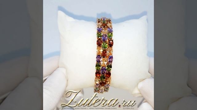 Браслет "Сокровенные Чувства" с кристаллами Сваровски смотреть онлайн