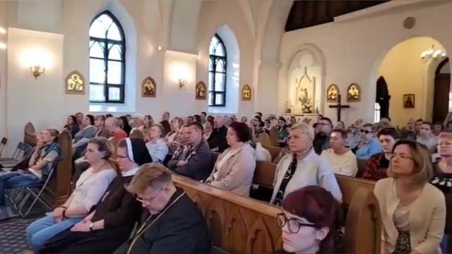 Приход Пресвятой Девы Марии Святого Розария отмечает юбилей смотреть онлайн