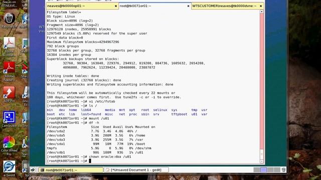 Installing Oracle on Linux Part 1 смотреть онлайн