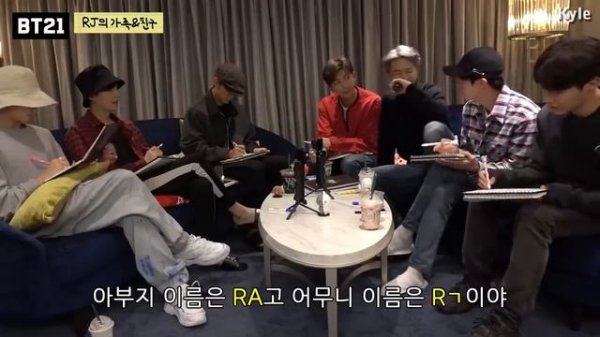 BTS придумывают концепт к «Вселенной BT21» (Часть 1)
