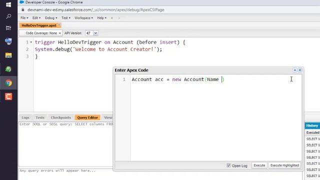 Salesforce Developer Apex Language - How to Create Trigger смотреть онлайн