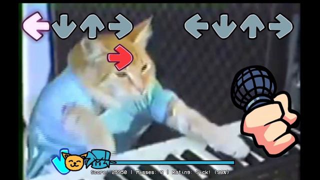 Friday Night Funkin': VS Keyboard Cat (Awesome Mod) [FNF Mod/HARD] Keyboard Cat Meme смотреть онлайн