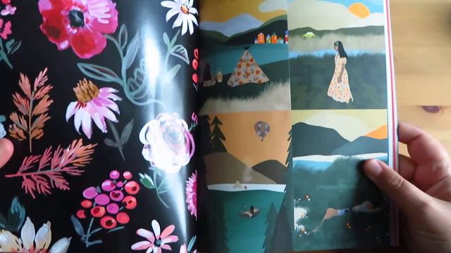 Review and flipthrough of the Flow Paper Book for Nature Lovers смотреть онлайн