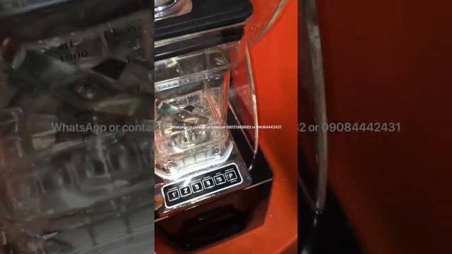INDUSTRIAL NOISELESS HIGH QUALITY STAINLESS BLADES BLENDER/INDUSTRIAL BLENDER IN NIGERIA (shop now смотреть онлайн