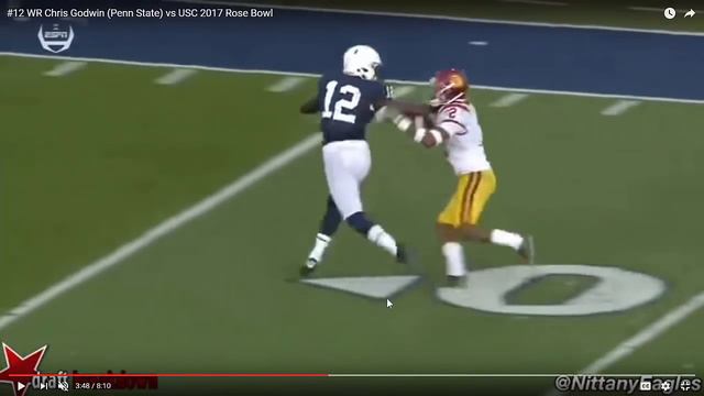 RSP Film Room No. 92: WR Chris Godwin (Penn State), An Extended Look смотреть онлайн