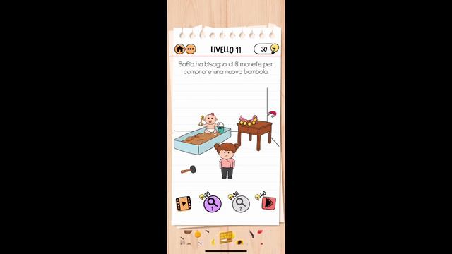Soluzioni Brain Test 2: Storie ed Enigmi - LA FAMIGLIA DE' MENINGIS - Livelli 1-20 Walkthrough смотреть онлайн