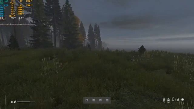 DayZ - i3 3220 - GTX 660 - 8GB RAM смотреть онлайн