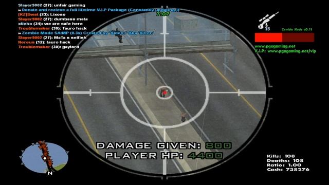 SAMP: Zombie mode server HvZ- Part 2 (HD) смотреть онлайн