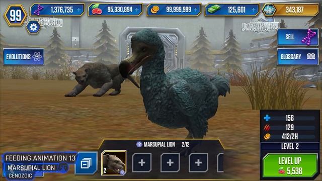 ALL CENOZOIC & ALL AQUATIC FEEDING OR HUNTING SCENE ANIMATION | Jurassic World The Game [2023] смотреть онлайн