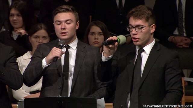 Пение «Снова подойду к тому Кресту…» ─ группа смотреть онлайн