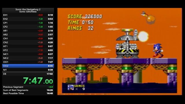 Sonic the Hedgehog 2 Glitchless - 16:56 смотреть онлайн