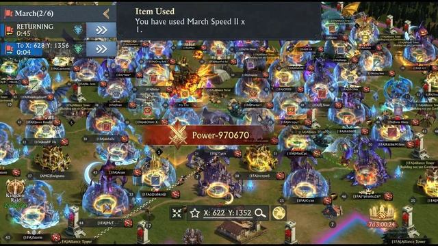 What Happens when a Maxed Player hits a 35 Billion Castle in Raid #kingofavalon смотреть онлайн