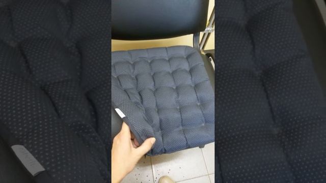Ортопедическое сиденье из гречневой лузги от Фаберлик. Офисное кресло. Офисное сиденье. смотреть онлайн