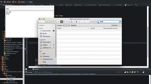 notatnik w java swing window builder смотреть онлайн