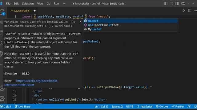 useRef Hook | Mastering React: An In-Depth Zero to Hero Video Series смотреть онлайн