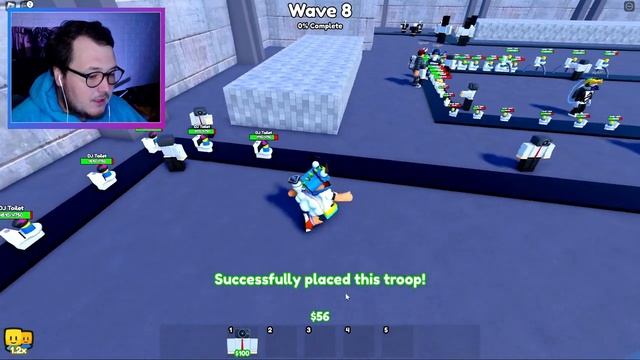 ЗАЩИЩАЮ ГОРОД ОТ СКИБИДИ ТУАЛЕТОВ! БАШНЯ ТУАЛЕТОВ В РОБЛОКС (Toilet Tower Defense Roblox) смотреть онлайн