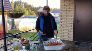 РЫБА СЁМГА, кижуч, горбуша на МАНГАЛЕ. ШАШЛЫК из РЫБЫ, рецепт от Рината