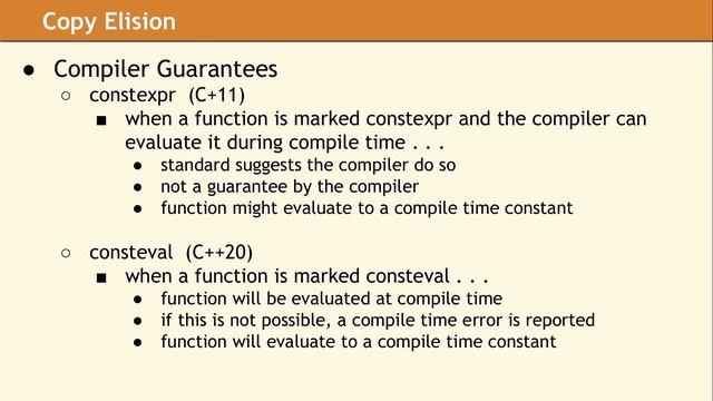 Copy Elision смотреть онлайн