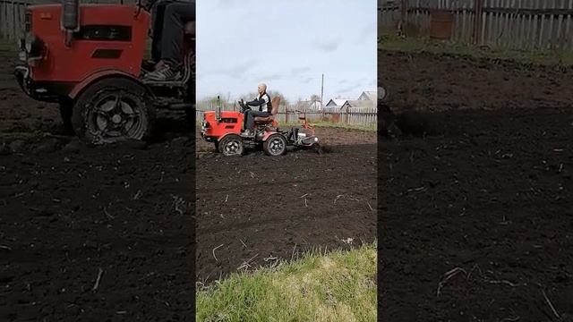 Мотоблок на минитрактор. смотреть онлайн