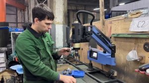 Основы работы резьбонарезного манипулятора