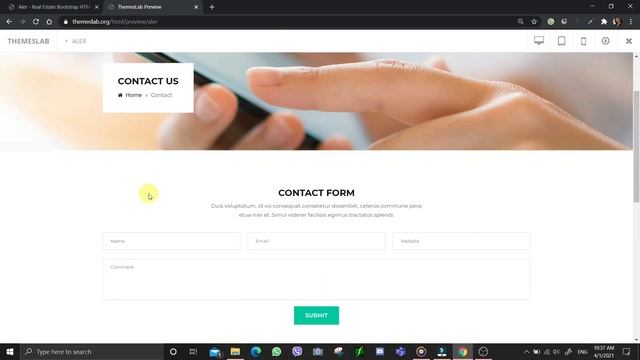 Aler: Real Estate Bootstrap HTML Template смотреть онлайн