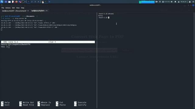 Exploiting pdfkit command injection vulnerability смотреть онлайн