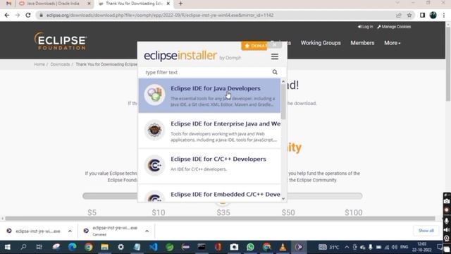 Setup environment to run your First Java code | Install JDK,JVM & Eclipse IDE #java смотреть онлайн