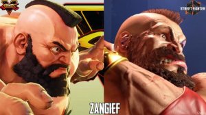 Street Fighter 6 vs Street Fighter 5 - ALL Returning Characters Models Comparison