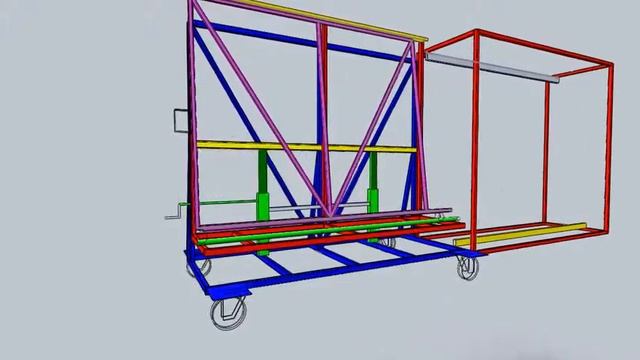 Перевозка стекла: подъем кассеты с рамкой смотреть онлайн