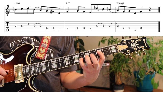 Joe Pass Jazz Guitar Lesson: Major 2 5 1 lines смотреть онлайн