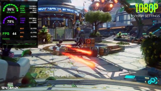 Ratchet & Clank: Rift Apart - RTX 2060 + i7 4770 | FPS Test смотреть онлайн