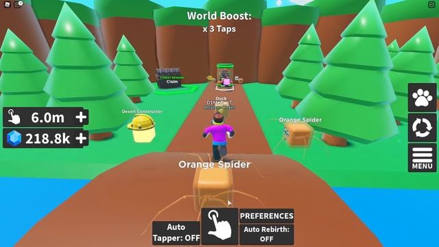 ЛУЧШИЙ КЛИКЕР В РОБЛОКС: TAPPING MANIA ROBLOX? смотреть онлайн