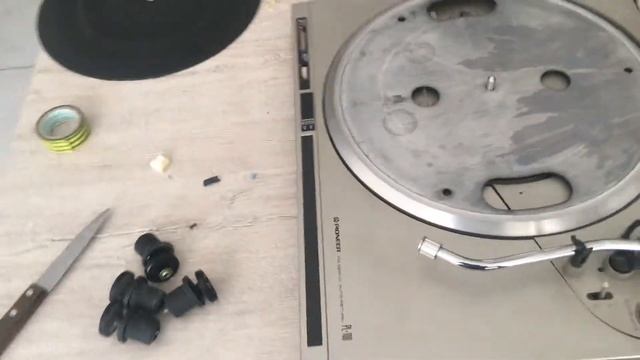 Pioneer Pl-100. Разборка, мелкий ремонт. Часть 1.