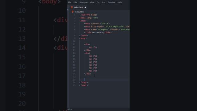 Vs code simple Emmet смотреть онлайн