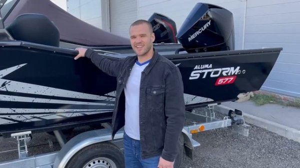 Отзыв покупателя Юрия из г. Самары о катере ALUMA Storm 577 (aluma-boats.ru)