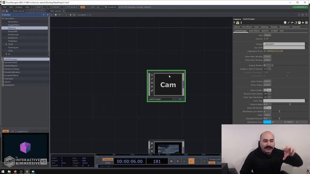 Projection Mapping Tools in TouchDesigner смотреть онлайн