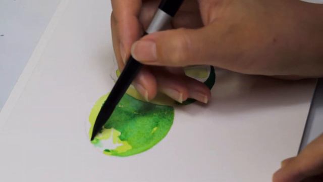 Watercolor Painting: #12 How to paint watercolor limes смотреть онлайн