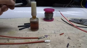 Соединение греющего кабеля