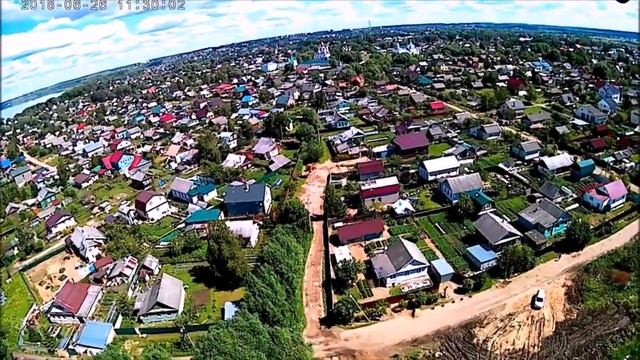 ПЕРЕЯСЛАВЛЬ-ЗАЛЕССКИЙ с высоты птичьего полёта смотреть онлайн